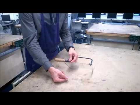 How to replace a coping saw blade