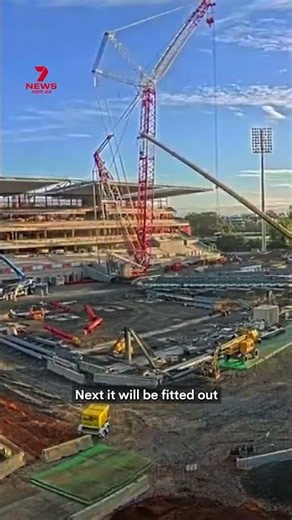 Penrith Panthers' new NRL stadium takes shape