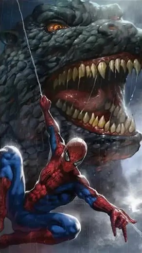 Spider-Man Gives Godzilla The Venom Symbiote!
