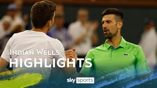 Novak Djokovic vs Luca Nardi | Indian Wells Open highlights