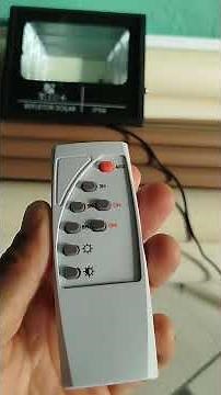 How to program a solar reflector ☀️?#electrical #solar #soil