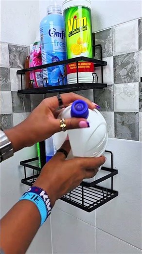 Shower Caddy Kenya — 3pc No-Drill Bathroom Organizer KES 1,499/-
