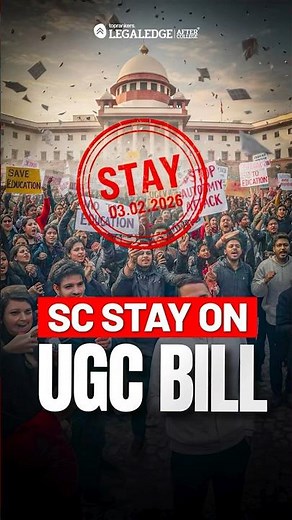 What Supreme Court Said on New UGC Bill 26 😲 | Important Highlights & SC Stay On Ugc Bill Explained