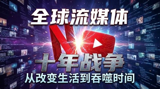 全球流媒体十年战争：从改变生活到吞噬我们的时间【商业】