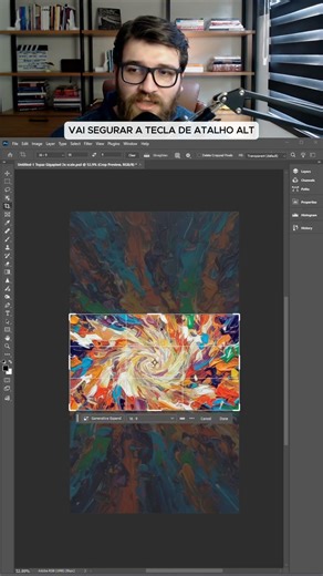 Como expandir suas imagens no ‪@Photoshop‬ usando IA