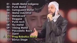 Metaleiro is back and he gives us demonstration of 13 Heavy Metal/Rock styles to sing the song "The 7th Element" in. To view the entire video, go https://youtu.be/luxB4Y2yTFs | Vitas