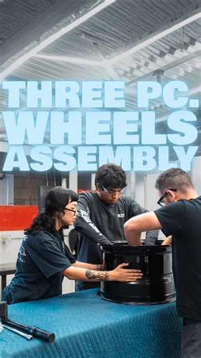 How’s everyone feeling about these wheels?? This is the 3-piece setup we’re running on our ‘68 SEMA Camaro. Just got them back from powder coating and our students got right to reassembling them. Much love to @motegiracing for jumping on board and supporting this build. Catch this car debuting in the @toyotires Treadpass in just one week. #teachthemyoung #sema | Lost Angels Career Center