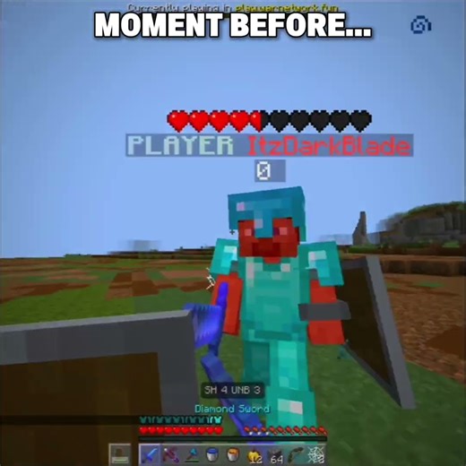 INSANE Axe PvP 💀 | Skull Phonk Edit | Minecraft PvP Shorts