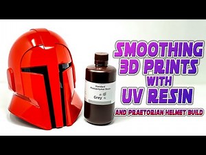 Removing Layer Lines with UV Resin