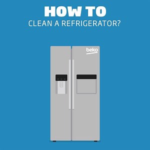 Cleaning your fridge may sound complicated😤 but it’s actually quite simpl👍 All you need to know, is explained here 😉 : http://bit.ly/2ucjogG | Beko