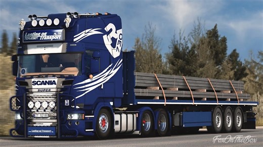 Scania V8 Open pipe with FKM Garage exhaust system v5.0 ETS2 - Euro Truck Simulator 2 Mods | American Truck Simulator Mods