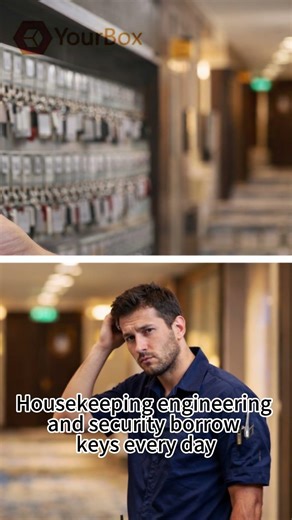 Smart Key Cabinet for Hotels Traceable Checkout Return Overdue Alerts Demo