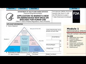 Dossier Preparation in CTD format I Module 1, Form 356h I Part III I Regulatory Affairs I ICH M4 I