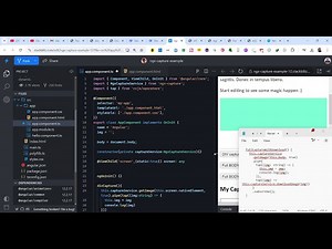 Angular ngx-capture Example to Capture Screenshot of HTML Elements as PNG Image in TypeScript