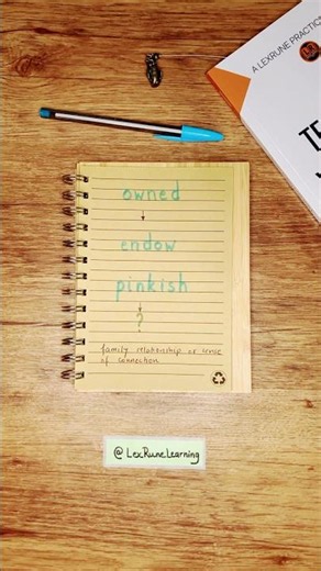 An Anagram Word Game for English Learners (pinkish)