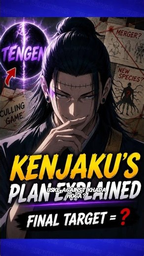 THE END OF JJK! 🤯 | Tengen Merger Secret!#jujutsukaisen #kenjaku #shorts#viralshorts
