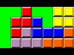 Animated Tetris "style" Transition(s) ~ Green Screen