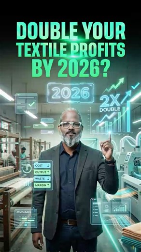 AI-Powered Textile Factories Are Crushing It #SmartFactories #TextileTech #FactoryOptimization