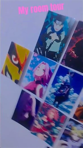 my anime room tour #anime #jujutsukaisen #Naruto Shippuden#spy family etc