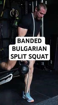 Banded Bulgarian Split Squat for Glute Growth | Judd Lienhard