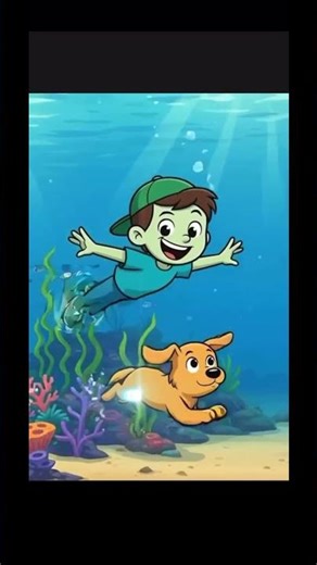 Yimo’s ocean adventure #bimo #cool #cartoon