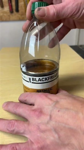 DIY paint lid saver to prevent drying & spills! #PaintTips #DIY #HomeImprovement