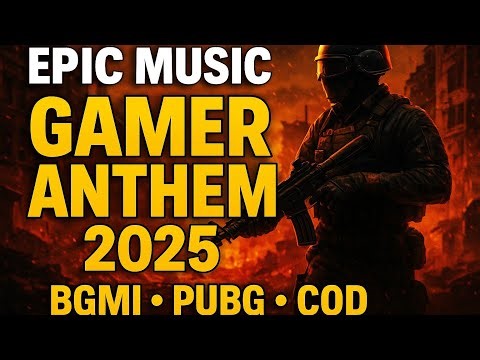 GAMER ANTHEM 2025 | Epic Gaming Motivation Song | Best Montage Music for BGMI, PUBG & COD