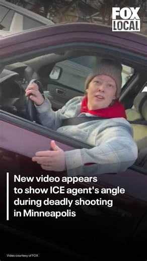 New video shared by a local news outlet in Minnesota shows the tense moments before Renee Nicole Good was shot and killed by an ICE agent. | FOX 5 NY