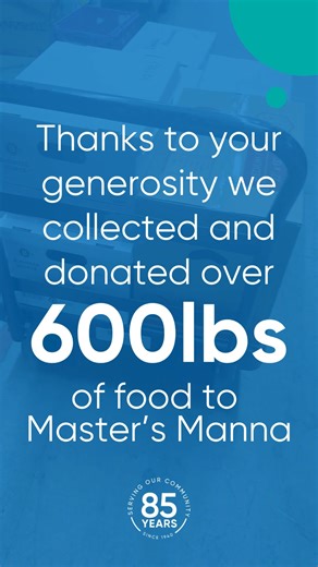 Thanks to the incredible generosity of our Connex members and staff, we collected over 600 pounds of food to benefit Masters Manna Inc. Food Pantry & Resource Center ! Your donations will help provide essential meals and support to local families facing food insecurity this season. Your generosity is a true reflection of what it means to be a credit union — neighbors helping neighbors, and people helping people. #ConnexCares #FoodDrive #communitysupport | Connex Credit Union