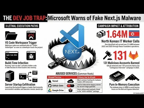 (Podcast) Microsoft Warns Developers of Fake Nextjs Job Repositories