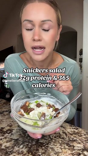 High Protein Snickers Salad Recipe