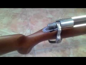 My Home Made Airsoft Gun,,,Boltaction Spring Powered Sniper