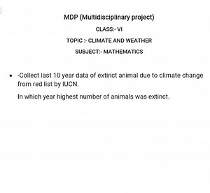 MDP (Multidisciplinary project)CLASS:- VITOPIC :- CLIMATE AND... | Filo