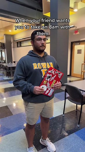 Dodging 8ams at Rowan University