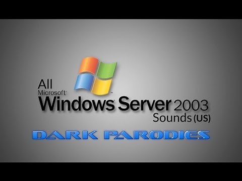 All Windows Server 2003 (US) Sounds ᴴᴰ