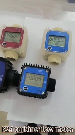 K24 digital turbine flow meter for water, milk, chemical liquid #flowmeter #digital #flowmeters