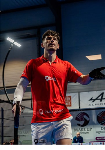 Champion de France de Padel 2023 : Thomas Leygue en Action