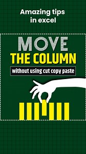 15K views · 217 reactions | Move the column without using cut copy paste in excel #excel #exceltips #exceltricks #viralreels #viral #microsoftexcel #advancedexcel #explore #msexcel #advancedexcenewfunction | Ather Naqvi | Facebook