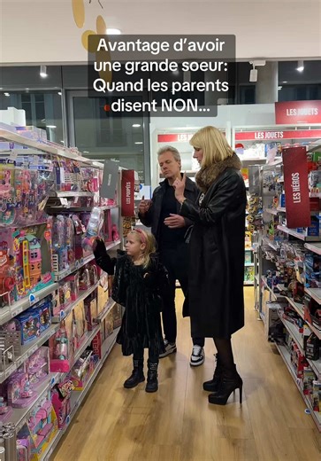 Avantage d’avoir une grande soeur : toujours une option !