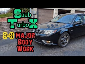 Rebuilding a Rare Saab 9-3 TurboX Major Body Repair