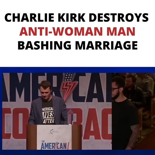 882K views · 22K reactions | Charlie Kirk DESTROYS Anti-Woman Man...