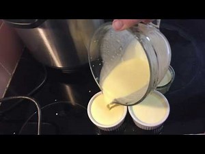 Creme brulee in the instantpot pressure cooker (part 1, the custard)