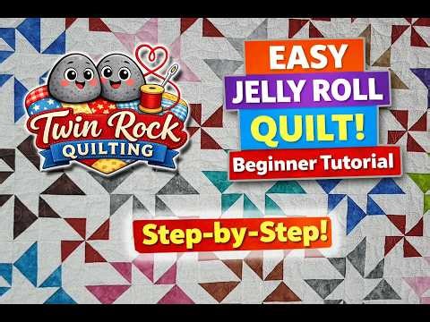 Easy JellyRoll Quilt