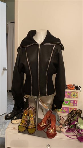 Explore Dolce & Gabbana Archive Fashion Leather Jackets