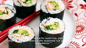 sushi rice recipe