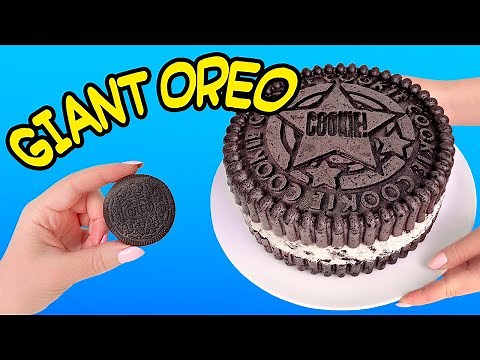GIANT OREO RECIPES | How To Make The Best Ever Oreo Cake And Gummy Treat