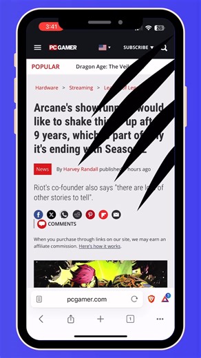 20K views · 63 reactions | Brave on iOS has a new feature for quickly...