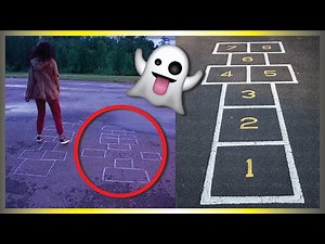 We Played The PARANORMAL Hopscotch Game