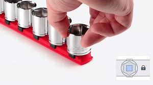 TEKTON 1/4 in. Drive 6-Point Socket Set (11-Piece) SHD90101