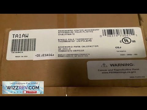 Marley Baseboard Heater Thermostat 22A @ 120 277 VAC TA1AW (NEW) eBay